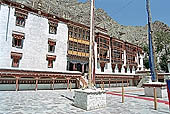 Ladakh - Hemis, the various halls of the gompa are arranged around a courtyard